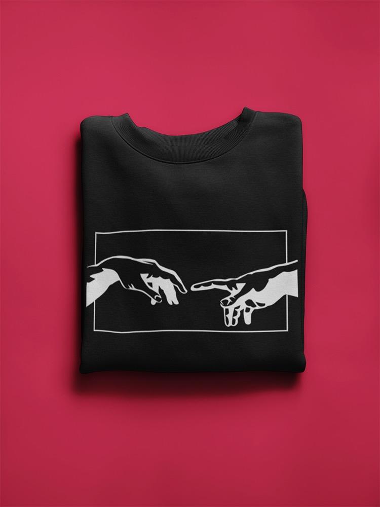 Hands Close Sweatshirt Women's -GoatDeals Designs