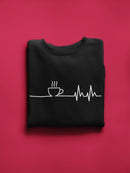 Coffee Beat Sweatshirt Women's -GoatDeals Designs