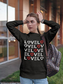 A Lot Of Love Sweatshirt Women's -GoatDeals Designs