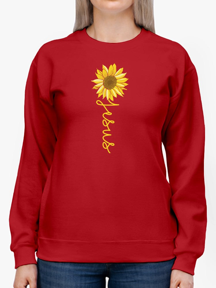Jesus Sunflowers Sweatshirt Women's -GoatDeals Designs