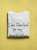 Grandchildren Love Design Sweatshirt Women's -GoatDeals Designs