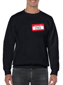 Staying At Home Quote Sweatshirt Men's -GoatDeals Designs