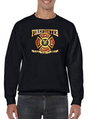 Firefighter Graphic Sweatshirt Men's -GoatDeals Designs