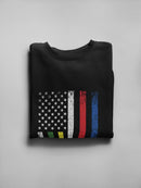 American Heroes Graphic Sweatshirt Men's -GoatDeals Designs