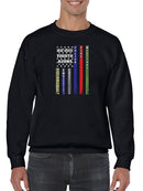 No One Fights Alone Design Sweatshirt Men's -GoatDeals Designs