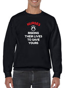 Nurses Quote Sweatshirt Men's -GoatDeals Designs