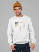 Social Distance Quote Sweatshirt Men's -GoatDeals Designs