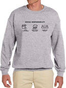 Social Responsibility Steps Sweatshirt Men's -GoatDeals Designs