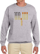 Social Distance Graphic Sweatshirt Men's -GoatDeals Designs