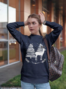White Christmas And Snow Women's Sweatshirt