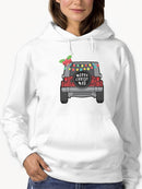 Christmas And Cars Lovers Hoodie Women's -GoatDeals Designs