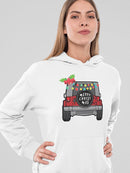 Christmas And Cars Lovers Hoodie Women's -GoatDeals Designs