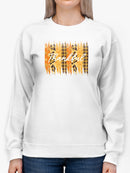 Thankful Thanksgiving Design Sweatshirt Women's -GoatDeals Designs