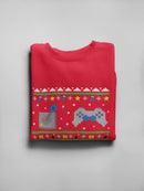 Retro Gaming Christmas Design Sweatshirt Men's -GoatDeals Designs
