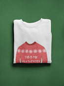 This Is My Ugly Xmas Sweater Tag Sweatshirt Men's -GoatDeals Designs