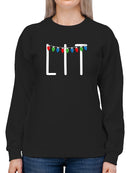 Lit Christmas Women's Sweatshirt