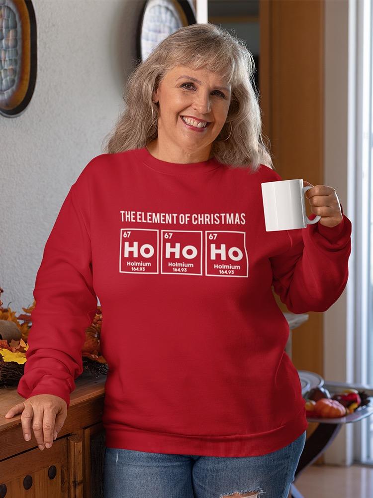 The Element Of Christmas Women's Sweatshirt