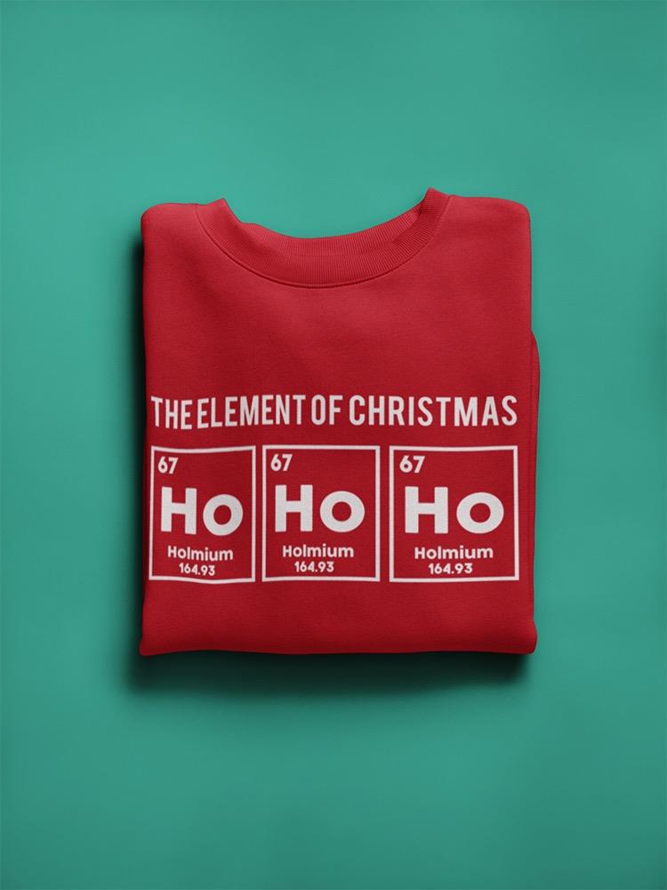 The Element Of Christmas Women's Sweatshirt