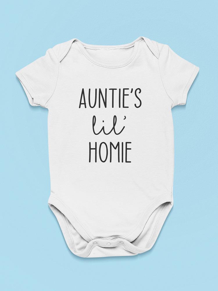Auntie's Lil' Homie Bodysuit Baby's -GoatDeals Designs