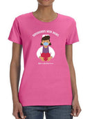 Superheroes Wear Masks Tee Women's -GoatDeals Designs