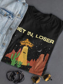 Get In, Loser Tee Women's -GoatDeals Designs