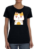 Lovely Meow Tee Women's -GoatDeals Designs
