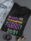Mardi Gras - Quarantine Tee Women's -GoatDeals Designs
