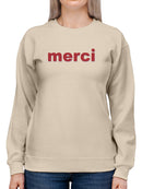 Merci! Women's Sweatshirt