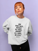 We Still Hope Women's Sweatshirt