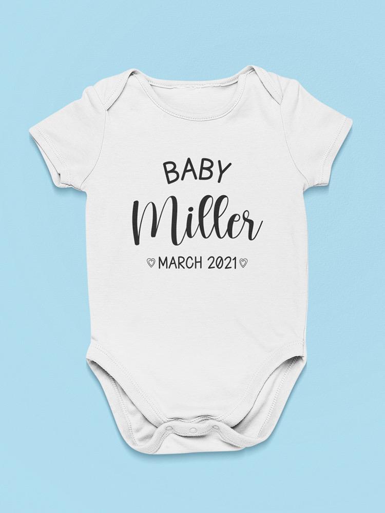 Baby Miller  Baby's Bodysuit