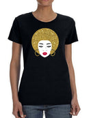 Afro Style Disco Woman Women's T-shirt