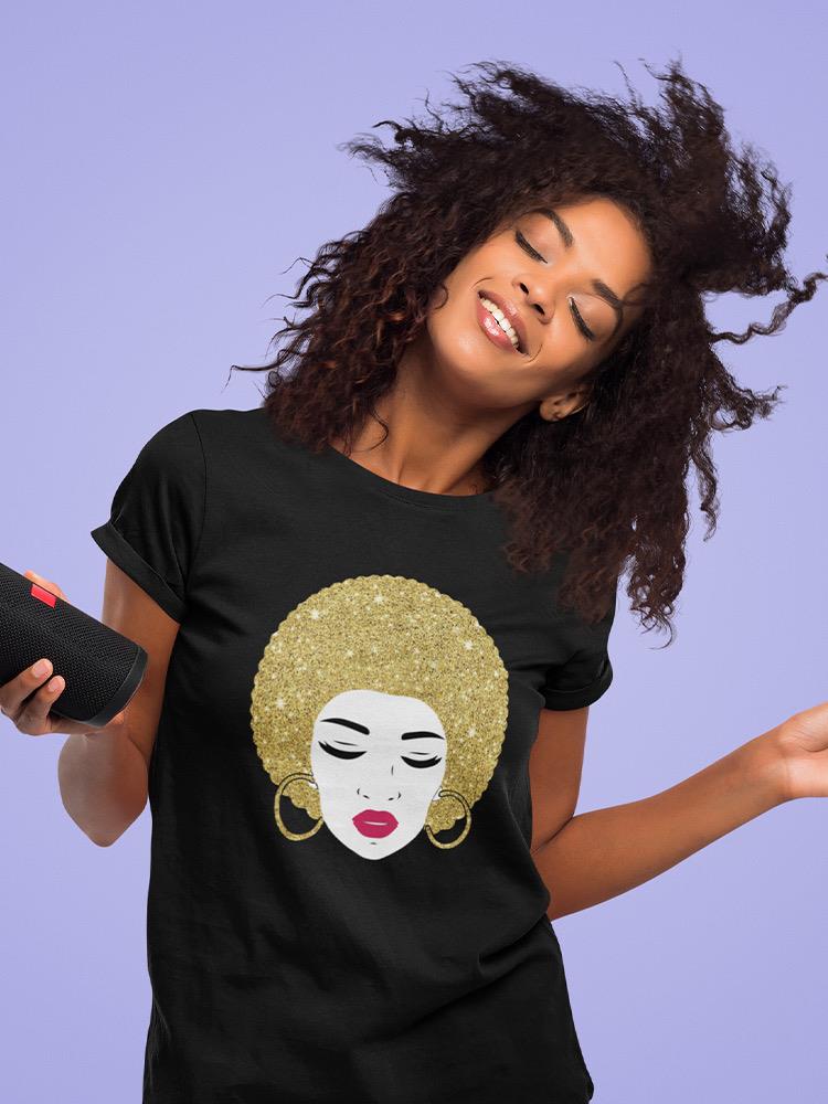 Afro Style Disco Woman Women's T-shirt