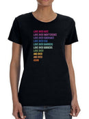Lover Over Everthing Women's T-shirt