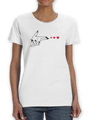 Spread Love Design Women's T-shirt