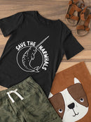 Save The Narwhals Toddler's T-shirt