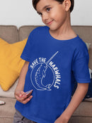 Save The Narwhals Toddler's T-shirt