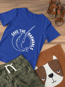 Save The Narwhals Toddler's T-shirt