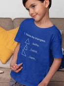 Name The Triangles Toddler's T-shirt