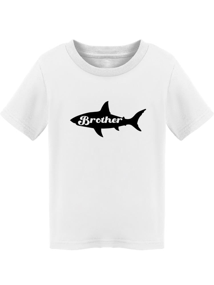 "Brother" Shark Silhouette Toddler's T-shirt