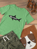"Brother" Shark Silhouette Toddler's T-shirt