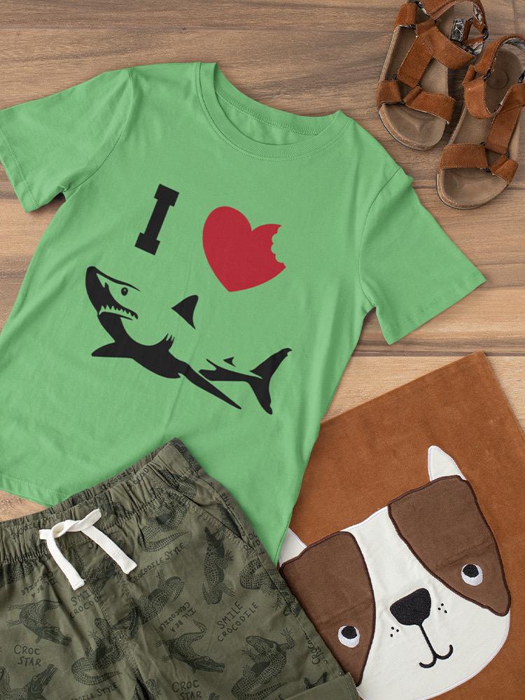 I Love Sharks. Toddler's T-shirt