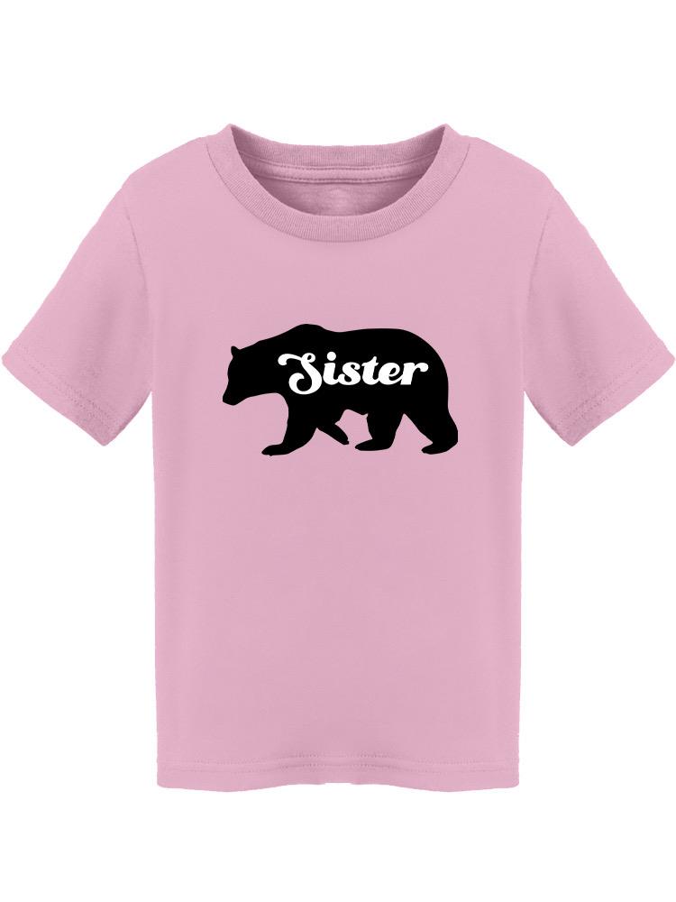 "Sister" Bear Silhouette Toddler's T-shirt