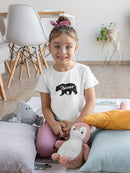 "Sister" Bear Silhouette Toddler's T-shirt