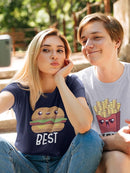 Best Friends Burguer and Fries Matching Set