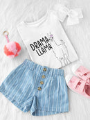 Llama Family. Familiar Set