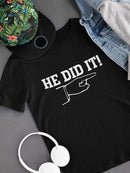 He did it! Matching Set