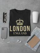 Crown, London England Men's T-shirt
