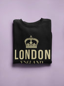 London England And Crown Women's Sweatshirt