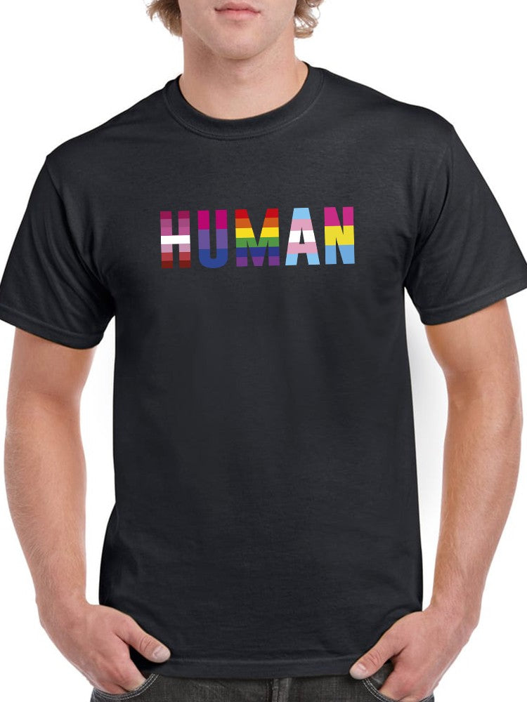Human Word T-Shirt Tee Men's -GoatDeals Designs