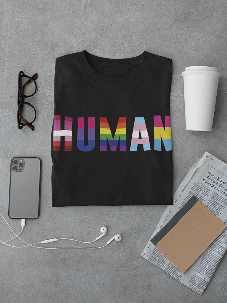 Human Word T-Shirt Tee Men's -GoatDeals Designs